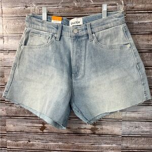 NWT DU/ER performance Girlfriend Jean Shorts Size 28